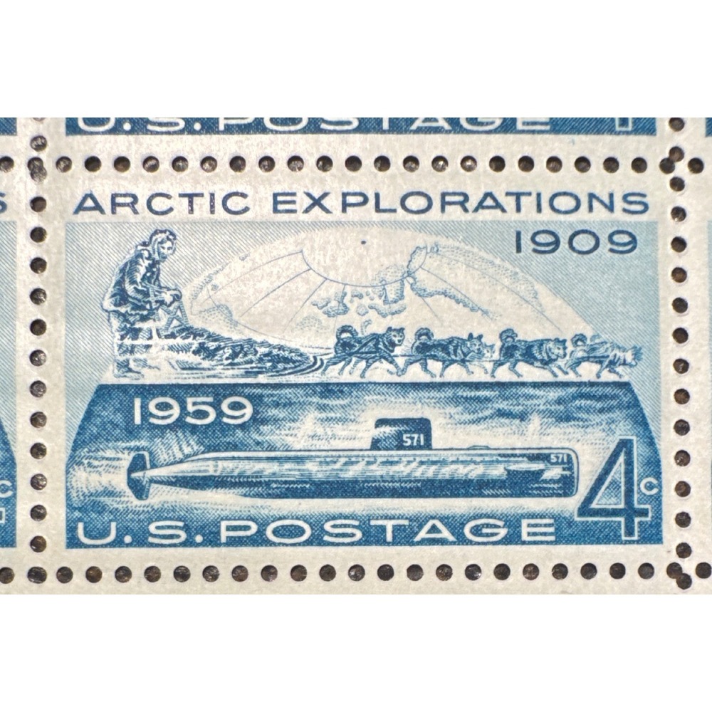 VINTAGE 1959 Soil Conservation 4c Stamp Sheet of 50 - MNH
